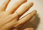 14K Gold Ring, Cross Ring, Modern Ring - TGR006