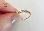 14K Gold Solid Gold Ring - TGR215