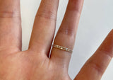 925 Sterling Silver Thin Ring - TSR106