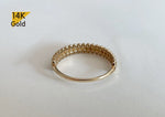 14K Gold Solid Gold Ring - TGR215