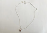 925 Sterling Silver Padlock Pendant, Lock Jewelry, Friendship Necklace
