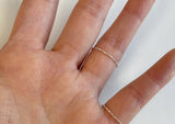 925 Sterling Silver Thin Ring - TSR106