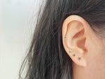 SINGLE - 10K Solid Gold Star Earring