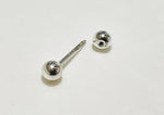 925 Sterling Silver Ball 2, 3, 4, 5, 6, 7mm Piercing 21G