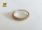 14K Gold Solid Gold Ring - TGR215