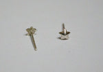 925 Sterling Silver Star Stud Earrings - TSE023