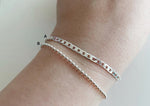 925 Sterling Silver Bracelet, Silver Bracelet with Ball