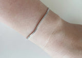 925 Sterling Silver Bracelet, Silver  Snake Bracelet