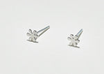 925 Sterling Silver Earrings, Little Flower Earrings