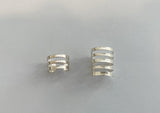 925 Sterling Silver 3Lines, 5 Lines ear cuff Earring