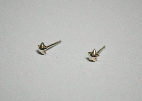 925 Sterling Silver Star Stud Earrings - TSE023