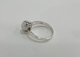 925 Silver Genuine White Moonstone Ring, Genuine  Australia Jade Silver Ring