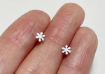 925 Sterling Silver Earrings, Little Flower Earrings