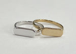 925 Sterling Silver Gold Plated Ring