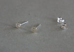 925 Sterling Silver Stud Earrings, Peace Studs